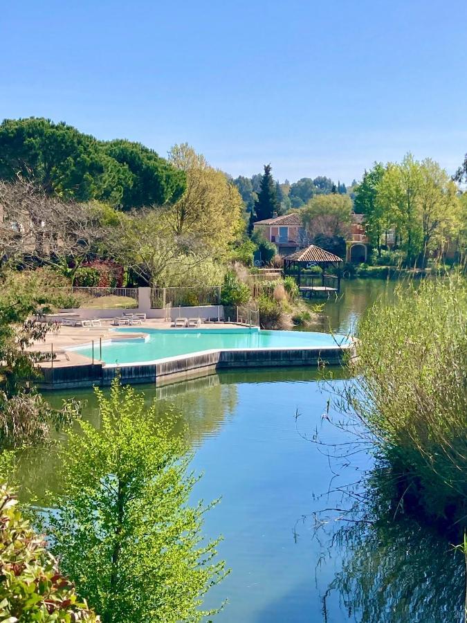 Les Restanques Maison Du Lac 4 Chambres Grimaud Exteriör bild