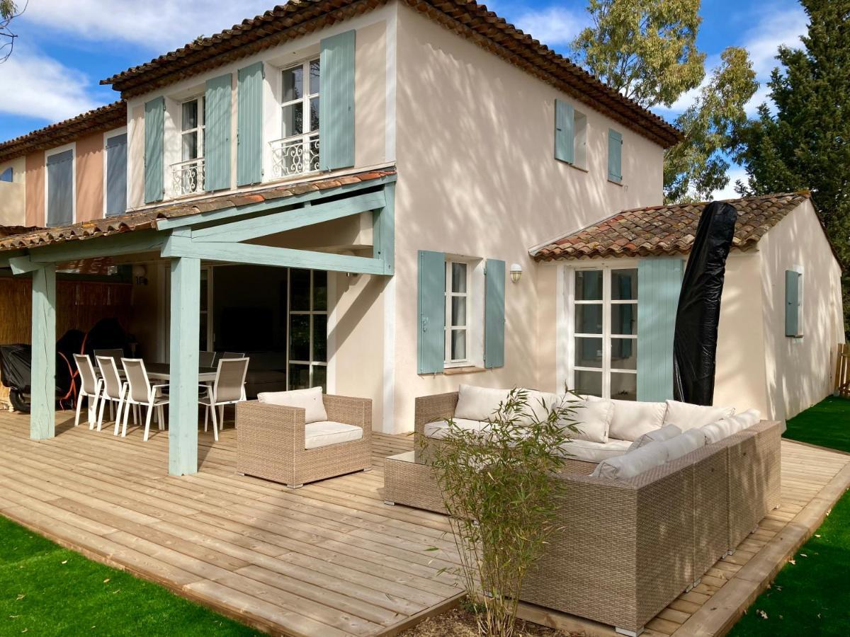 Les Restanques Maison Du Lac 4 Chambres Grimaud Exteriör bild